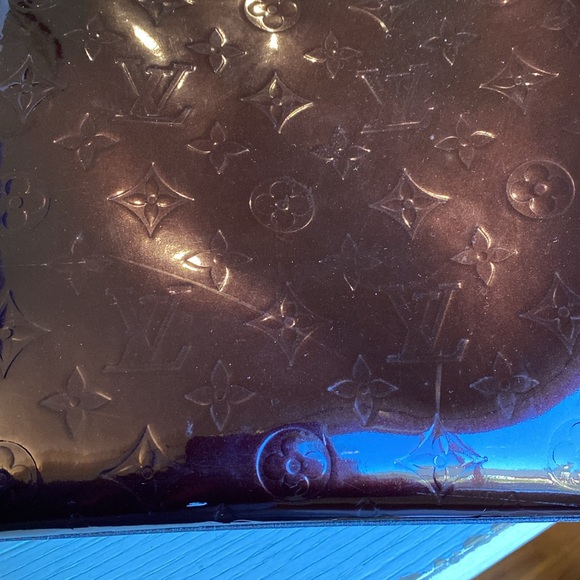 Louis Vuitton GM Bellevue Vernis Amarante Bag zippered tote handbag - Picture 11 of 13